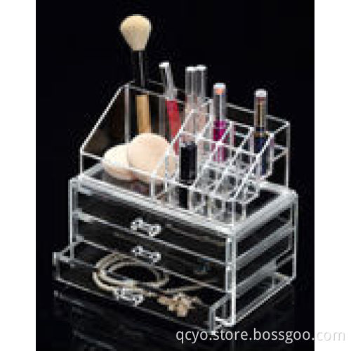 beauty maker! Clear acrylic cosmetic or nail polish display holder